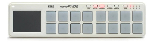 Controlador Midi Usb 16 Pads Korg Nanopad2
