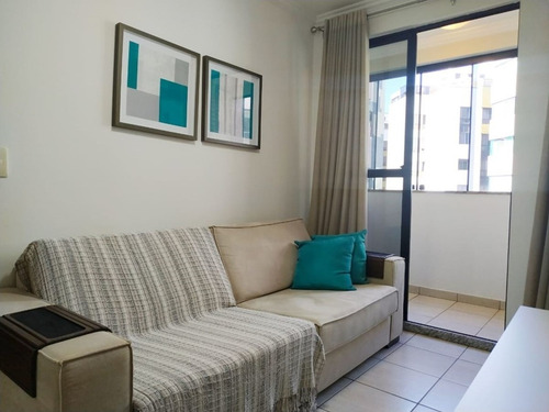 Imagem 2 de 14 de Ccsw 3 Sudoeste Silco Varandas 1 Quarto Varanda 1 Vaga Mobiliado Ac Financ - Meuimk308 - 68460468