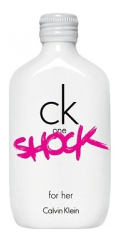 Perfume Original Ck One Shock Calvin Klein 100ml Dama 