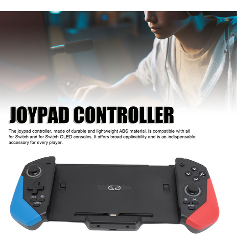 Controlador De Juego Portátil Para Oled 6 Axis Gyro Turbo Du