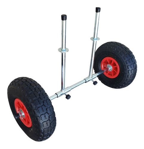 Ruedas Carrito Porta Kayak Regulable Caucho Neumatica Cuna