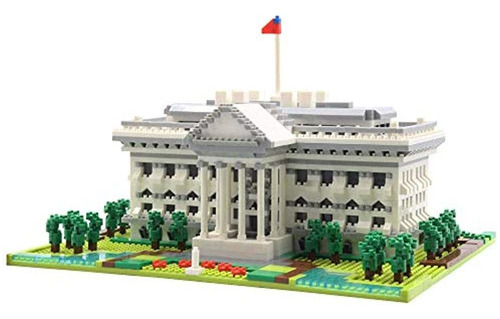 Dovob Architecture White House Micro Blocks (2021pcs) - Jueg