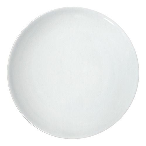 Plato Postre Porcelana Blanco Liso 20 Cm  Importado Turquia