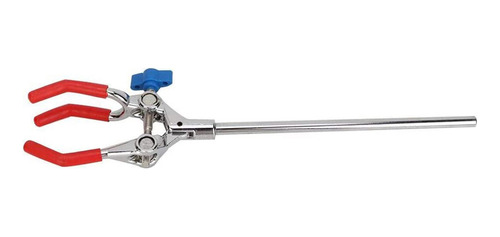 Pinza De Laboratorio, 28 Cm, Estilo 3 Dedos, Cabeza Recubier