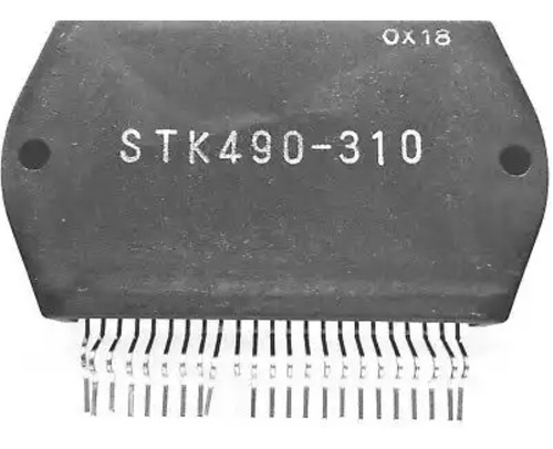 Stk490-310 Integrado Amplificador De Audio  2x60watt