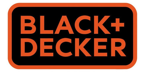 Cortadora de pasto eléctrica Black+Decker GR1000 con bolsa recolectora de 1200W y 220V color naranja/negro