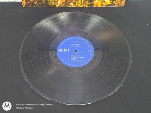 Disco Lp Vinilo Costa Azul Y Rigo Tovar Matamoros Querido (Usado)