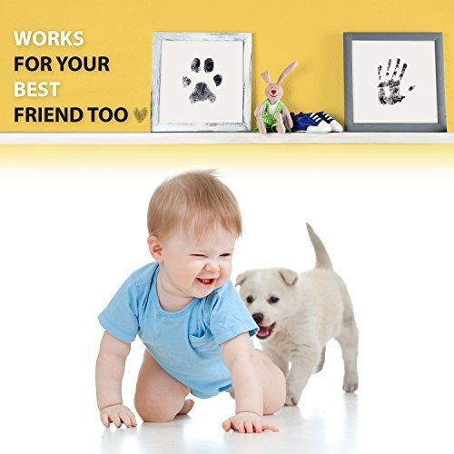 Almohadilla De Tinta Para Huellas De Bebés Sello Recuerdo