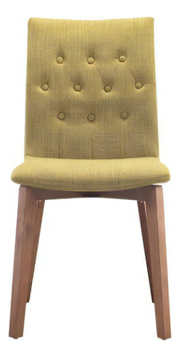 Silla Orebro Color Verde Pastel Këssa Cdmx Color De La Estructura De La Silla Nogal Diseño De La Tela Liso