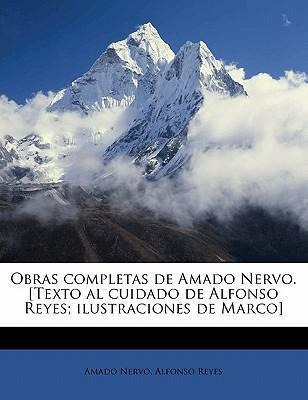 Libro Obras Completas De Amado Nervo. [texto Al Cuidado D...