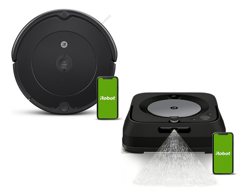 Combo Roomba 694 Con Braava M6