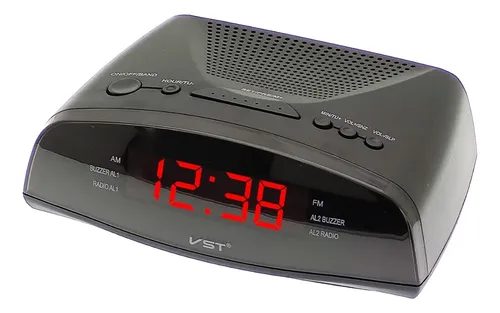Radio reloj despertador recargable sale