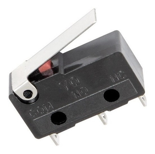 Imagen 1 de 5 de Micro Switch Final De Carrera 5a 250v Cnc Arduino Leva Corta