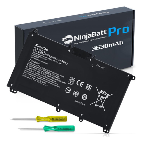 Bateria Ninjabatt Pro Ht03xl L11119-855 Para Hp Pavilion 15 