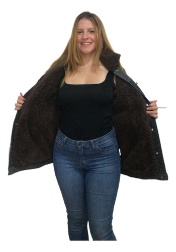 Chaqueta Mujer Umbrale Forro Interno Cuello De Piel Desmontable 676925