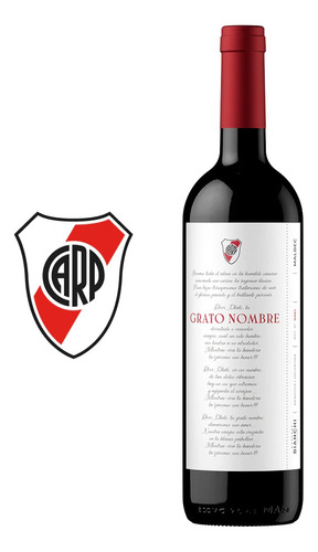 Vino Tinto Malbec Grato Nombre River 750ml Bodega Bianchi