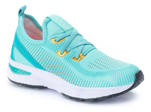 Tênis Feminino Branco Para Caminhada Academia Vili