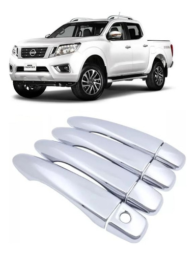 Cubre Manillas Cromadas Nissan Np300 Año 2016-2019 