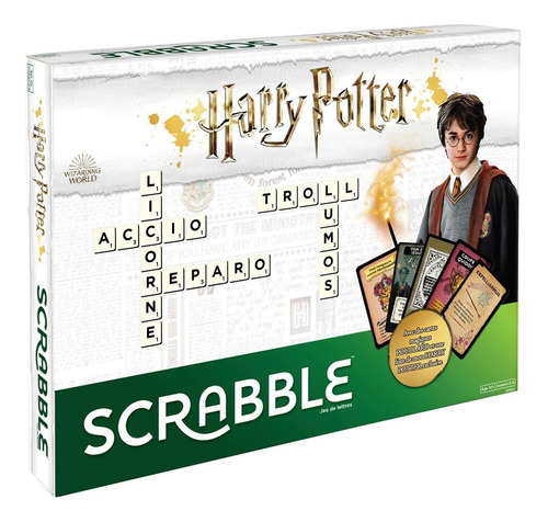 Juego De Mesa Scrabble Harry Potter Mattel Original Nuevo