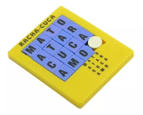 Racha Cuca Brinquedo Jogo Quebra Cabeça Letras Infantil