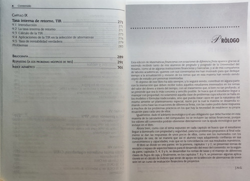 Matemáticas Financieras Con Ecuaciones De Diferencia Finita (Reacondicionado)
