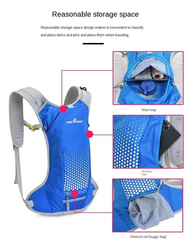 * Mochila De Hidratación Impermeable For Correr En Bicicleta
