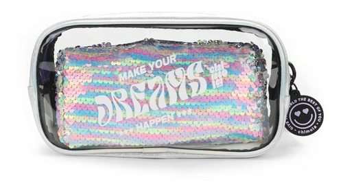 Cartuchera Chimola Canopla Shine Rainbow Escolar Infantil