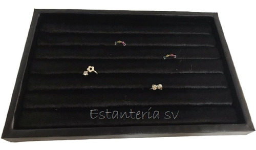 Exhibidor Porta Anillos Joyería Anillera 30x20cm Aparador