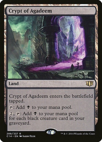 Magic Mtg Crypt Of Agadeem - Commander: 2014 Edition