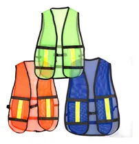 Comprar 10 Pzs Chalecos De Malla Con Reflejantes,  Varios Colores