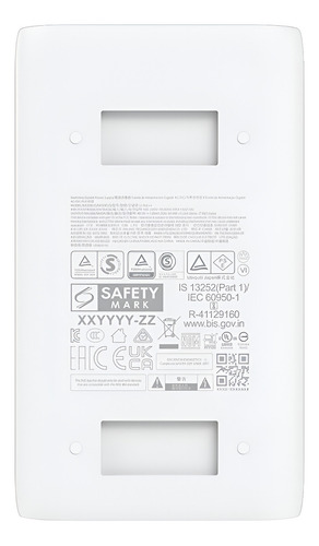 Injetor PoE Gigabit Ubiquiti U-PoE++ 60w 48vdc 1,25a