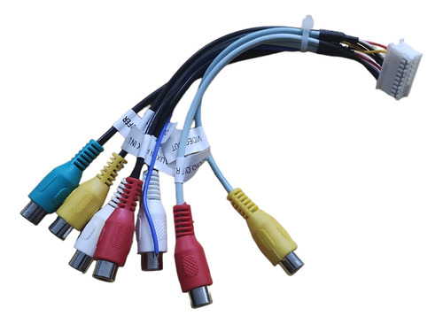 Fiação Cabos Chicote Central Multimídia Android Sem Usb