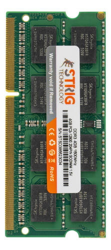 Memoria Ram Ddr3 4gb Strig Sodimm 1600 Mhz 1.5v