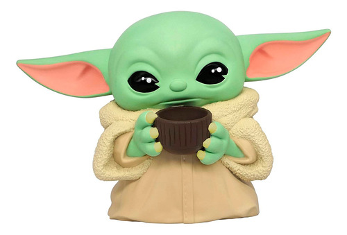 Star Wars - Alcancía Busto The Mandalorian Baby Yoda Con Taz