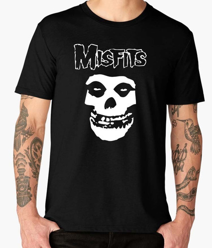  Fabulosas Camisas Dama Y Caballero Misfits Rock