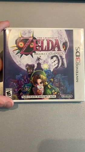The Legend Of Zelda Majora´s Mask 3d Sellado 3ds