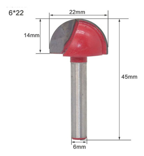 Juego De Brocas Para Fresar Madera Con Punta De Vástago De 6