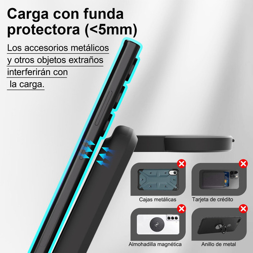 Cargador SwanScout 703S S10010 usb-c Color Negro