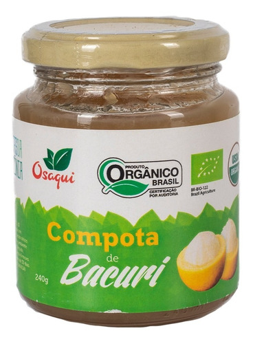 Fruta  Tipica Da Amazônia-  Compota De Bacuri Orgânica