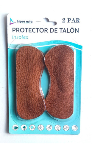 Adhesivas Para Zapato Protector Talón Beige 2