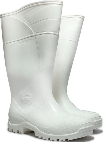 Imagen 1 de 7 de Bota Industrial L39 Certificadas Blanca Frigorifico Trabajo