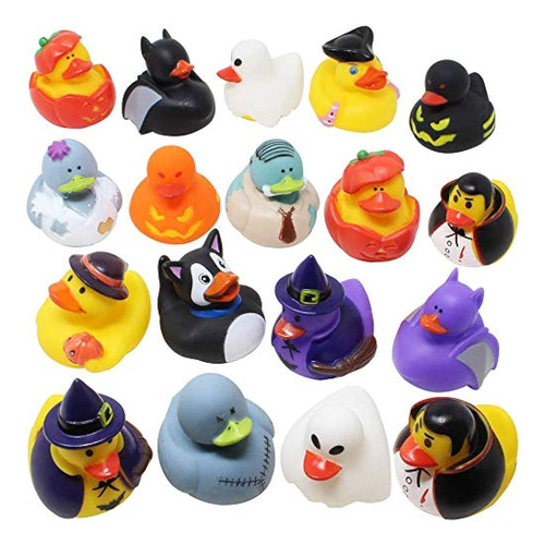 Joyin 18 Piezas Halloween Fantasía Novedad Patos De Goma Sur