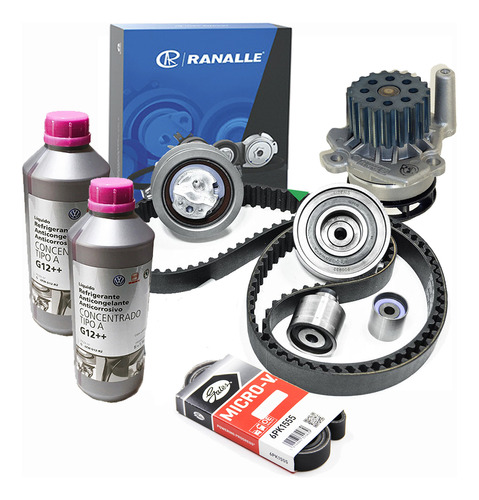 Kit Distribucion Amarok 2.0 Tdi Bomba + Refrigerante Brasil