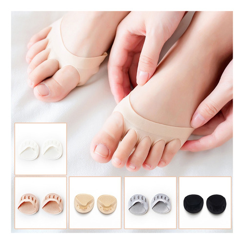 Cinco Dedos De Los Pies Del Antepié Almohadillas Para Hombre