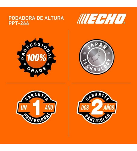 Imagen 6 de 8 de Motosierra Echo Cs 303t 30.1cc Espada 31cm Poda Japon Ppi