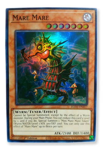 Yugi-oh! Mare Mare Ego1-en017 Super