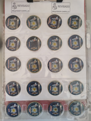 Colección De Tazos Medabots Plástico 70 Pz (Usado)