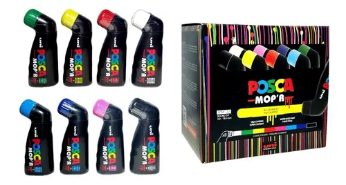 Marcador Posca Mop'r Punta Redonda