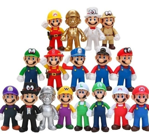 Figuras Mario Bros Odyssey, Mario Coleccion