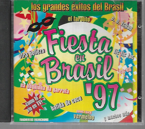 Los Hits Singers Juan Ramon Album Fiesta En Brasil 97 Cd